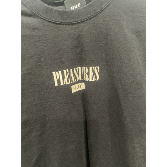 Huf x Pleasures Spore Long Sleeve Shirt Size S Streetwear Psilocybin Mushrooms - Picture 7 of 11